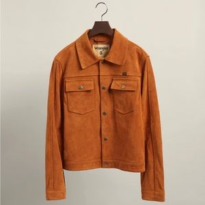 Suede Jacket - GANT x Wrangler - *NEVER WORN*